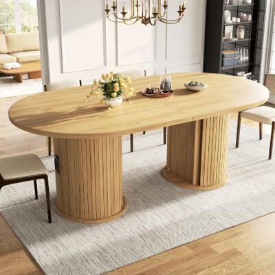 Merax Ausziehbarer Esstisch 150–190 cm, multifunktionaler Tisch Platzsparend ausziehbar, verstecktes Staufach, Metallrahmen und 4 Nutzungsmodi als Ess-, Arbeits- oder Couchtisch Merax Ausziehbarer Esstisch 150–190 cm, multifunktionaler Tisch Platzsparend ausziehbar, verstecktes Staufach, Metallrahmen und 4 Nutzungsmodi als Ess-, Arbeits- oder Couchtisch