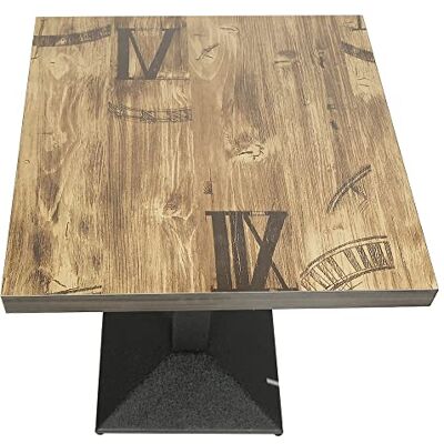 LANTUS Bartisch, Kneipe, aus Metall, Bartisch, quadratisch, Kleiner Tisch, Pubtisch, Stehtisch für 4 Personen (60 * 60 * 75cm(A)) LANTUS Bartisch, Kneipe, aus Metall, Bartisch, quadratisch, Kleiner Tisch, Pubtisch, Stehtisch für 4 Personen (60 * 60 * 75cm(A))