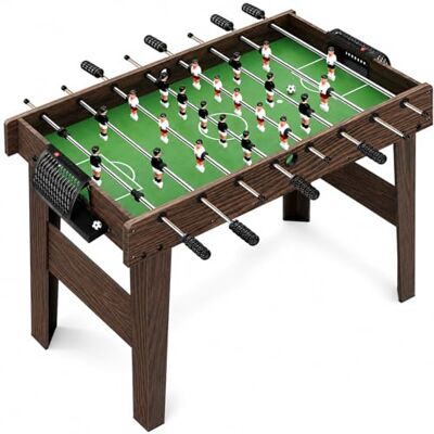SereneLife Tischkicker Klappbar 110 cm – Kickertisch für Kinder & Erwachsene Stabiler MDF Tischfußball mit Stahlstangen & 4 Bällen – für Zuhause & Hobbyraum SereneLife Tischkicker Klappbar 110 cm – Kickertisch für Kinder & Erwachsene Stabiler MDF Tischfußball mit Stahlstangen & 4 Bällen – für Zuhause & Hobbyraum