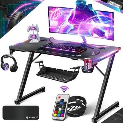 KESSER - Ultimate - Z-frame - Kopfhörer-Haken - Gaming-Schreibtisch KESSER - Ultimate - Z-frame - Kopfhörer-Haken - Gaming-Schreibtisch