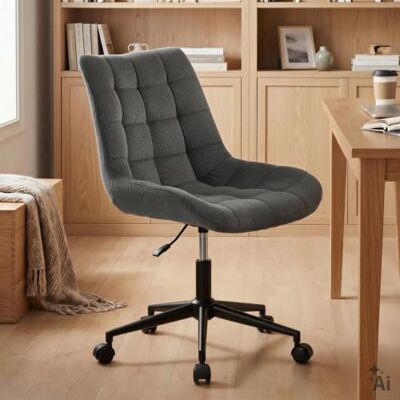 IDIMEX Drehstuhl VASILO mit Cordstoff, Schwarz Schreibtischstuhl höhenverstellbar mit Stoffbezug, bequem gepolstert, Metallgestell mit 5 Doppelrollen für Schlafzimmer, Büro oder Homeoffice IDIMEX Drehstuhl VASILO mit Cordstoff, Schwarz Schreibtischstuhl höhenverstellbar mit Stoffbezug, bequem gepolstert, Metallgestell mit 5 Doppelrollen für Schlafzimmer, Büro oder Homeoffice