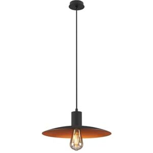 SLV LALU® Pendelleuchte schwarz mit E27 LED ST64 Leuchtmittel 2500K – moderne Hängelampe im Retro-Stil für Esszimmer, Esstisch, Wohnzimmer oder Küche, perfekte Innenbeleuchtung für stilvolle Räume SLV LALU® Pendelleuchte schwarz mit E27 LED ST64 Leuchtmittel 2500K – moderne Hängelampe im Retro-Stil für Esszimmer, Esstisch, Wohnzimmer oder Küche, perfekte Innenbeleuchtung für stilvolle Räume