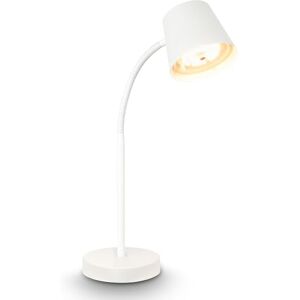 BRILONER LED Tischlampe kabellos mit Touch, schwenkbar, drehbar, Akku & Lichtquelle tauschbar, Nachttischlampe, Leselampe, Schreibtischlampe, Tischleuchte, Akku Lampe, Home Office, 38,5cm, Weiß BRILONER LED Tischlampe kabellos mit Touch, schwenkbar, drehbar, Akku & Lichtquelle tauschbar, Nachttischlampe, Leselampe, Schreibtischlampe, Tischleuchte, Akku Lampe, Home Office, 38,5cm, Weiß