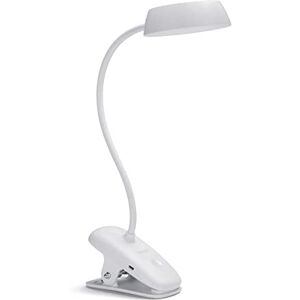 Philips LED Tischleuchte Donutclip, 2,3W, dimbar, weiß Philips LED Tischleuchte Donutclip, 2,3W, dimbar, weiß