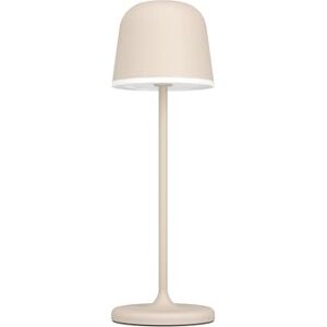 EGLO LED Außen-Tischlampe Mannera, Nachttischlampe Touch dimmbar, Outdoor Tischleuchte aus Metall in Sandfarben und Kunststoff Weiß, Lampe Schlafzimmer warmweiß, IP54 EGLO LED Außen-Tischlampe Mannera, Nachttischlampe Touch dimmbar, Outdoor Tischleuchte aus Metall in Sandfarben und Kunststoff Weiß, Lampe Schlafzimmer warmweiß, IP54