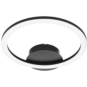 EGLO connect.z Smart-Home LED Deckenlampe Parrapos-Z, ZigBee, App und Sprachsteuerung Alexa, Lichtfarbe einstellbar (warmweiß-kaltweiß), dimmbar, Deckenleuchte schwarz weiß, 34 x 30 cm EGLO connect.z Smart-Home LED Deckenlampe Parrapos-Z, ZigBee, App und Sprachsteuerung Alexa, Lichtfarbe einstellbar (warmweiß-kaltweiß), dimmbar, Deckenleuchte schwarz weiß, 34 x 30 cm