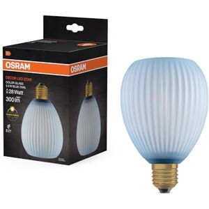 Osram DECOR LED LAMP IN COLOURED GLASS IN COLOURED GLASS OVAL BLUE Osram DECOR LED LAMP IN COLOURED GLASS IN COLOURED GLASS OVAL BLUE