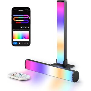 LuminexDesigns RGB Lightbar LED TV & Gaming Hintergrundbeleuchtung, 25cm Smart Light Bars, TV-Sync für Ambient Light, APP-Steuerung, Deko für Gaming-Zimmer & Geschenkidee LuminexDesigns RGB Lightbar LED TV & Gaming Hintergrundbeleuchtung, 25cm Smart Light Bars, TV-Sync für Ambient Light, APP-Steuerung, Deko für Gaming-Zimmer & Geschenkidee
