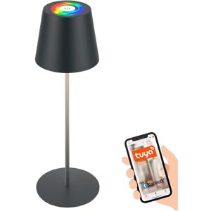 Briloner Smarte Bluetooth RGBW LED Schreibtischlampe - 3W, Anthrazit Briloner Smarte Bluetooth RGBW LED Schreibtischlampe - 3W, Anthrazit