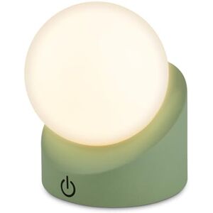 BRILONER Mini LED Tischlampe kabellos IP54 mit Touch, dimmbar in Stufen, Akku & Lichtquelle tauschbar, Nachttischlampe, Kugel, LED Lampe, Akku Tischleuchte, Outdoor Lampe, 10x8x9 cm, Grün BRILONER Mini LED Tischlampe kabellos IP54 mit Touch, dimmbar in Stufen, Akku & Lichtquelle tauschbar, Nachttischlampe, Kugel, LED Lampe, Akku Tischleuchte, Outdoor Lampe, 10x8x9 cm, Grün