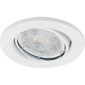 BRILONER Leuchten LED Einbauleuchten, 3er Set, Deckenlampen dimmbar, LED-Modul schwenkbar, 3x GU10, je 5,5 Watt, je 460 Lumen, 3.000 Kelvin, IP23, Weiß, 86x70mm (DxH), 7256-036 BRILONER Leuchten LED Einbauleuchten, 3er Set, Deckenlampen dimmbar, LED-Modul schwenkbar, 3x GU10, je 5,5 Watt, je 460 Lumen, 3.000 Kelvin, IP23, Weiß, 86x70mm (DxH), 7256-036