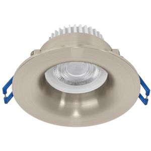 EGLO LED Einbaustrahler Salabate, Ø 8,8 cm, Deckenspot Badezimmer, Bad Deckenstrahler flach, Aluminium in Silber, warmweiß, neutralweiß, kaltweiß, IP65 EGLO LED Einbaustrahler Salabate, Ø 8,8 cm, Deckenspot Badezimmer, Bad Deckenstrahler flach, Aluminium in Silber, warmweiß, neutralweiß, kaltweiß, IP65