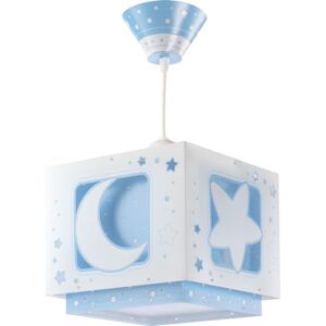 Dalber Lampe kinderzimmer, kinderlampe Pendelleuchte Hängelampe, Deckenleuchte Kinder, Deckenlampe kinderzimmer, Mond und Sterne Blau MoonLight, 63232T, E27 Dalber Lampe kinderzimmer, kinderlampe Pendelleuchte Hängelampe, Deckenleuchte Kinder, Deckenlampe kinderzimmer, Mond und Sterne Blau MoonLight, 63232T, E27