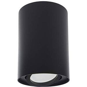 Maclean MCE422 B Deckenaufbauleuchte mit GU10 Fassung für LED & Halogen Leuchtmittel bis 40W Aufputz Schwenkbar Aluminium (Schwarz, 1 Stück Rund) Maclean MCE422 B Deckenaufbauleuchte mit GU10 Fassung für LED & Halogen Leuchtmittel bis 40W Aufputz Schwenkbar Aluminium (Schwarz, 1 Stück Rund)