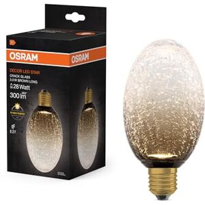 Osram DECOR LED LAMP IN CRACKED GLASS IN CRACKED GLASS LONG BROWN Osram DECOR LED LAMP IN CRACKED GLASS IN CRACKED GLASS LONG BROWN