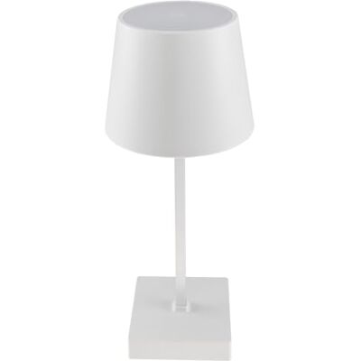 ChiliTec Akku Tischleuchte 26cm LED Dimmbar, Weiß Warmweiß, USB-C aufladbar, Touch Schalter, kabellos ChiliTec Akku Tischleuchte 26cm LED Dimmbar, Weiß Warmweiß, USB-C aufladbar, Touch Schalter, kabellos