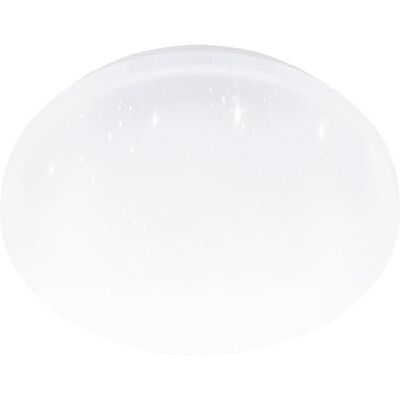 EGLO LED Deckenlampe Pogliola-E, Flache Deckenleuchte mit Kristall-Effekt EGLO LED Deckenlampe Pogliola-E, Flache Deckenleuchte mit Kristall-Effekt
