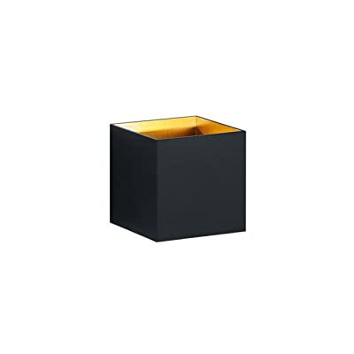 Trio Leuchten LED Wandleuchte 223310132 Louis, Metall schwarz matt/innen goldfarbig, 4.3 Watt LED Trio Leuchten LED Wandleuchte 223310132 Louis, Metall schwarz matt/innen goldfarbig, 4.3 Watt LED