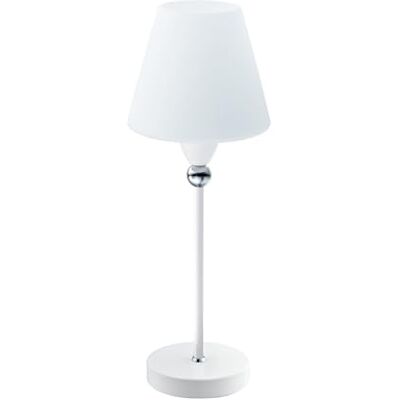 EGLO LED Tischlampe York, Nachttischlampe, Tischleuchte, Stahl in weiß EGLO LED Tischlampe York, Nachttischlampe, Tischleuchte, Stahl in weiß