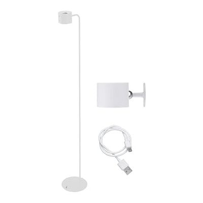 BEPER P201UTP305 Lumì Akku-Lampe, Steh- und Tischleuchte, höhenverstellbar, Wandzubehör, inkl. USB-Kabel, Touch-Schalter an, Weiß BEPER P201UTP305 Lumì Akku-Lampe, Steh- und Tischleuchte, höhenverstellbar, Wandzubehör, inkl. USB-Kabel, Touch-Schalter an, Weiß