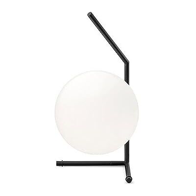 Flos Tischleuchte IC Lights Table 1 Low Schwarz Designt by Michael Anastassiades, 60W, Innenbereich, Durchmesser 20 cm, F3171030 Flos Tischleuchte IC Lights Table 1 Low Schwarz Designt by Michael Anastassiades, 60W, Innenbereich, Durchmesser 20 cm, F3171030