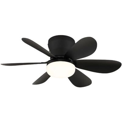 GLOBO LED Deckenventilator Ventilator Wohnzimmerlampe Dimmbar Schwarz Metall Ø 51 cm GLOBO LED Deckenventilator Ventilator Wohnzimmerlampe Dimmbar Schwarz Metall Ø 51 cm