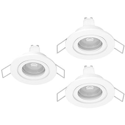 EGLO 3er Set LED Einbaustrahler Barranco, Deckenspot Badezimmer EGLO 3er Set LED Einbaustrahler Barranco, Deckenspot Badezimmer