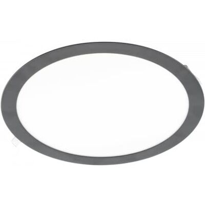 GTV Lighting LED-Leuchte ORIS PLUS, Downlight, 24W, schwarz, 3000K, 2000lm, AC220-240V, Einbau, IP20, 120° GTV Lighting LED-Leuchte ORIS PLUS, Downlight, 24W, schwarz, 3000K, 2000lm, AC220-240V, Einbau, IP20, 120°