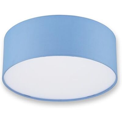 REV Deckenleuchte Deckenlampe rund 30cm mit Stoff-Lampenschirm in Pastell – ideal für Schlafzimmer, Wohnzimmer & Kinderzimmer, hellblau REV Deckenleuchte Deckenlampe rund 30cm mit Stoff-Lampenschirm in Pastell – ideal für Schlafzimmer, Wohnzimmer & Kinderzimmer, hellblau