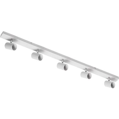 GTV Deckenleuchte VENETO moderne Beleuchtung für Büros, Wohnungen und Räume Deckenlampen Deckenleuchten 5 x GU10 Rund Weiss GTV Deckenleuchte VENETO moderne Beleuchtung für Büros, Wohnungen und Räume Deckenlampen Deckenleuchten 5 x GU10 Rund Weiss
