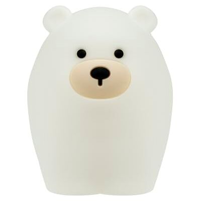 Cartomania Nachtlicht für Kinder, Nachttischlampe mit Tiermotiv, Silikonlampe mit 7 RGB Faben, USB Lampe für Babyzimmer, Wideraufladbare Lampe für Schlafzimmer, Geschenkidee für Familien, weiß Cartomania Nachtlicht für Kinder, Nachttischlampe mit Tiermotiv, Silikonlampe mit 7 RGB Faben, USB Lampe für Babyzimmer, Wideraufladbare Lampe für Schlafzimmer, Geschenkidee für Familien, weiß
