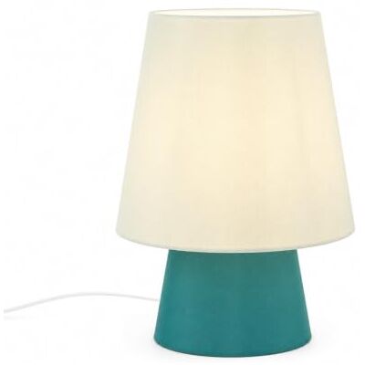 Relaxdays Tischlampe, Leinen, HxD: 36 x 28 cm, Stofflampe, grün/salbei E27, Tischleuchte mit Kabel, Wohnzimmer, Schlafzimmer Relaxdays Tischlampe, Leinen, HxD: 36 x 28 cm, Stofflampe, grün/salbei E27, Tischleuchte mit Kabel, Wohnzimmer, Schlafzimmer