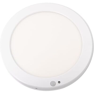 INNOVATE LED Lampe mit Bewegungsmelder Innen Rund 1 Stk. I Deckenlampe 18W Deckenlampe mit Bewegungsmelder 3000K Nicht Dimmbar LED Deckenleuchte mit Bewegungsmelder Innen IP20 Motion Sensor Light 22cm INNOVATE LED Lampe mit Bewegungsmelder Innen Rund 1 Stk. I Deckenlampe 18W Deckenlampe mit Bewegungsmelder 3000K Nicht Dimmbar LED Deckenleuchte mit Bewegungsmelder Innen IP20 Motion Sensor Light 22cm