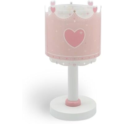 Dalber Kinder Tischlampe Nachttischlampe Nachtlicht Little Queen Königin Prinzessin Krone, 61101N, G4-4W LED Glühbirne enthalten, Rosa Dalber Kinder Tischlampe Nachttischlampe Nachtlicht Little Queen Königin Prinzessin Krone, 61101N, G4-4W LED Glühbirne enthalten, Rosa