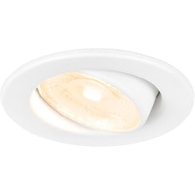 HOFTRONIC Malta LED Einbaustrahler - Weiß - Wasserdicht - Dimmbar - 5W - 2700K - Badezimmer HOFTRONIC Malta LED Einbaustrahler - Weiß - Wasserdicht - Dimmbar - 5W - 2700K - Badezimmer