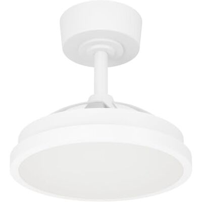 EGLO LED Deckenventilator mit einziehbaren Flügeln Malpica Ventilator Decke mit Beleuchtung, dimmbar mit Fernbedienung, Timer, DC Motor, warmweiß kaltweiß, Weiß, Ø 63 cm EGLO LED Deckenventilator mit einziehbaren Flügeln Malpica Ventilator Decke mit Beleuchtung, dimmbar mit Fernbedienung, Timer, DC Motor, warmweiß kaltweiß, Weiß, Ø 63 cm