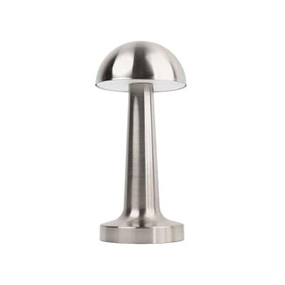 PRENDELUZ LED-Taschenlampe, rund, wiederaufladbar, Silber, dimmbares CCT (1500 K/3000 K/6000 K), 2 W, Touch-Aktivierung, 1200 mAh, USB-C, 22 x 10 cm, Hilfslicht PRENDELUZ LED-Taschenlampe, rund, wiederaufladbar, Silber, dimmbares CCT (1500 K/3000 K/6000 K), 2 W, Touch-Aktivierung, 1200 mAh, USB-C, 22 x 10 cm, Hilfslicht