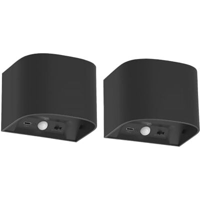 Lunartec LED Wandlampe: 2er-Set Akku-LED-Wandleuchten mit Bewegungs-Sensor und Fernbedienung (Lampe zur Wandmontage, Lampen mit Lichtautomatik) Lunartec LED Wandlampe: 2er-Set Akku-LED-Wandleuchten mit Bewegungs-Sensor und Fernbedienung (Lampe zur Wandmontage, Lampen mit Lichtautomatik)
