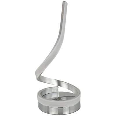 REV Tischlampe SNAKE Akku Tischleuchte kabellos, RGB Touch Lampe dimmbar, wiederaufladbar, modernes Aluminium-Gehäuse, silber REV Tischlampe SNAKE Akku Tischleuchte kabellos, RGB Touch Lampe dimmbar, wiederaufladbar, modernes Aluminium-Gehäuse, silber
