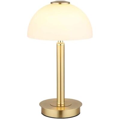 Globo Lighting - Lampada da tavolo - Messing matt - Opalglas - Tischlampe Globo Lighting - Lampada da tavolo - Messing matt - Opalglas - Tischlampe