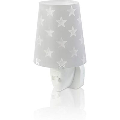Dalber Nachtlicht Steckdose Kind Baby, LED Nachtlicht für Kinderzimmer, Sterne Stars Grau Dalber Nachtlicht Steckdose Kind Baby, LED Nachtlicht für Kinderzimmer, Sterne Stars Grau