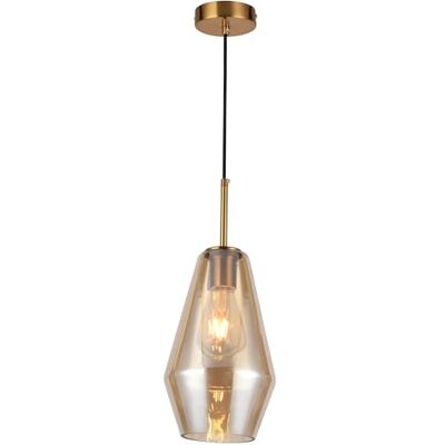 GTV Pendelleuchte LIME Deckenleuchte, AC220-240V, 50/60Hz, 1*E27, IP20, DURCHM. 17 CM, einzeln, gold GTV Pendelleuchte LIME Deckenleuchte, AC220-240V, 50/60Hz, 1*E27, IP20, DURCHM. 17 CM, einzeln, gold