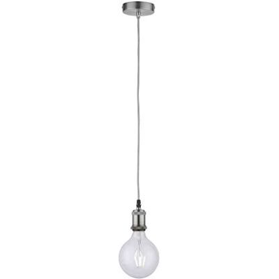 LeuchtenDirekt , Pendellaufhängung, Edison Style, E27, edelstahl LeuchtenDirekt , Pendellaufhängung, Edison Style, E27, edelstahl