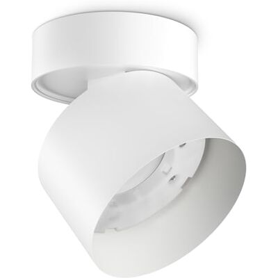 SSC-LUXon SAMU Aufbaustrahler 4x weiß drehbar schwenkbar für GX53 Vier Deckenspots 350° drehbar & 85° schwenkbar flexibles Downlight für Wohnzimmer & Flur, für GX53 (ohne Leuchtmittel) SSC-LUXon SAMU Aufbaustrahler 4x weiß drehbar schwenkbar für GX53 Vier Deckenspots 350° drehbar & 85° schwenkbar flexibles Downlight für Wohnzimmer & Flur, für GX53 (ohne Leuchtmittel)