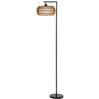 HOMCOM LED Stehlampe mit Doppelschirm, Dimmbar, 3 Farbtemperaturen, Schwarz Stehleuchte, Fernbedienung, Fußschalter, Boho-Stil, Timer, Standleuchte für Wohnzimmer, Schlafzimmer, Büro HOMCOM LED Stehlampe mit Doppelschirm, Dimmbar, 3 Farbtemperaturen, Schwarz Stehleuchte, Fernbedienung, Fußschalter, Boho-Stil, Timer, Standleuchte für Wohnzimmer, Schlafzimmer, Büro