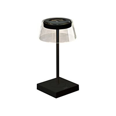 Konstsmide Designer-Tischleuchte Scilla schwarz Indoor/Outdoor USB-Tischleuchte Aluminum/Glas 2 Lichtfarben Akkulaufzeit bis zu 20h 7816-750, 10 cm (L)/10 cm (B)/36 cm (H) Konstsmide Designer-Tischleuchte Scilla schwarz Indoor/Outdoor USB-Tischleuchte Aluminum/Glas 2 Lichtfarben Akkulaufzeit bis zu 20h 7816-750, 10 cm (L)/10 cm (B)/36 cm (H)