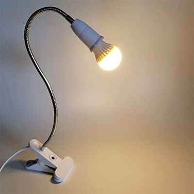 N\A NA NA Klemmleuchte Lampenfassung E27 Klemmlampe mit Schwanenhals und Schalter, Tischlampe Klemmleuchte Schreibtischlampe Lampensockel Halterung 360° Verstellbar Tabellen Licht für Bett Nachtlesen N\A NA NA Klemmleuchte Lampenfassung E27 Klemmlampe mit Schwanenhals und Schalter, Tischlampe Klemmleuchte Schreibtischlampe Lampensockel Halterung 360° Verstellbar Tabellen Licht für Bett Nachtlesen