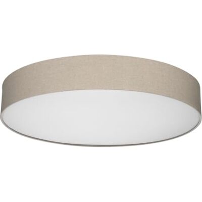 REV Deckenlampe 70cm, Stoff-Lampenschirm im Vintage Look, taupe REV Deckenlampe 70cm, Stoff-Lampenschirm im Vintage Look, taupe