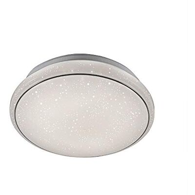 LeuchtenDirekt LED Deckenleuchte Ø35cm rund Sternenhimmel Optik dimmbar Dimmbar über Wandschalter, 3-Stufen Dimmung, Farbtemperatur einstellbar warmweiss-kaltweiss, Sternenhimmel LeuchtenDirekt LED Deckenleuchte Ø35cm rund Sternenhimmel Optik dimmbar Dimmbar über Wandschalter, 3-Stufen Dimmung, Farbtemperatur einstellbar warmweiss-kaltweiss, Sternenhimmel