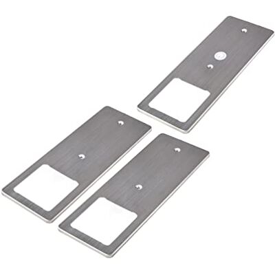 kalb Material für Möbel kalb LED Unterbauleuchten Edelstahl gebürstet 5W- sehr flache Küchenleuchte mit Touch-Dimmfunktion Einbaustrahler Einbauspot, Auswahl:3er Set warmweiss kalb Material für Möbel kalb LED Unterbauleuchten Edelstahl gebürstet 5W- sehr flache Küchenleuchte mit Touch-Dimmfunktion Einbaustrahler Einbauspot, Auswahl:3er Set warmweiss
